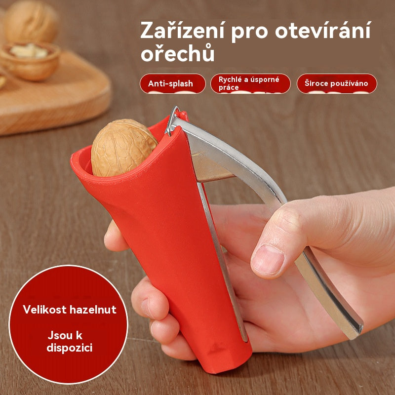 🌰😍【Издржлив и економичен】Мултифункционален лупач за јаткасти плодови, погоден за многу видови јаткасти плодови